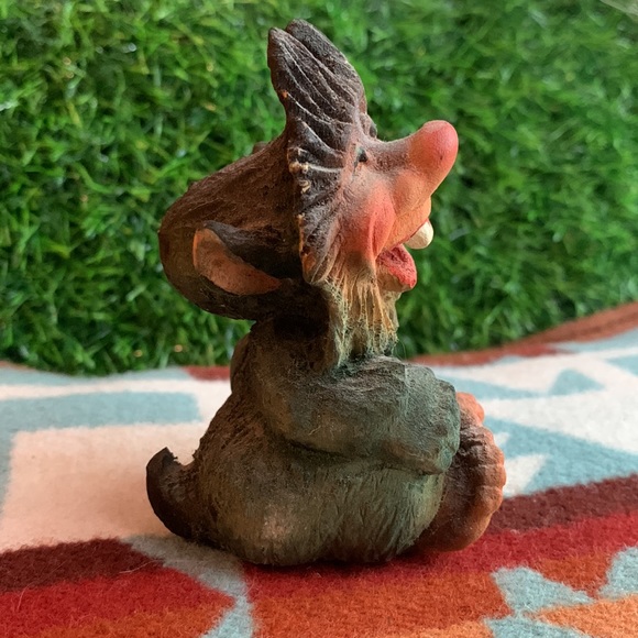 Henning Troll Handcarved in Norway by Henning 1960-70’s famous Norway trolls - Picture 4 of 9